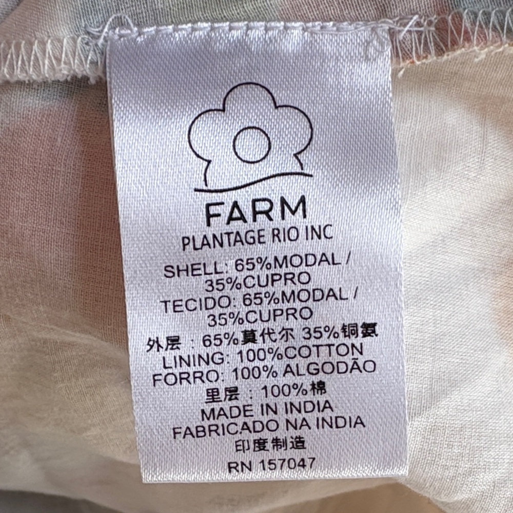 FARM Rio Sunflower Mix Print Dress Small - Picture 9 of 10